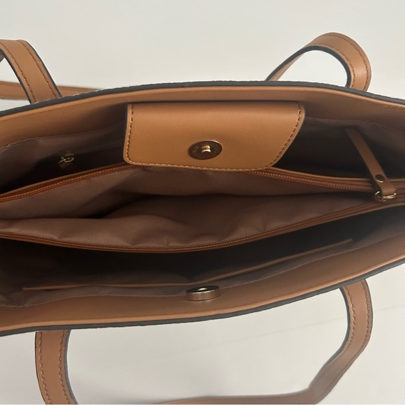 Nanette Lepore Logo Double Handle Shoulder Bag - Picture 5 of 8